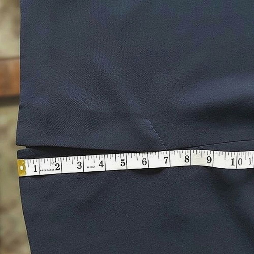 Vtg 90s/Y2K navy Precis office pencil skirt - Picture 12 of 12